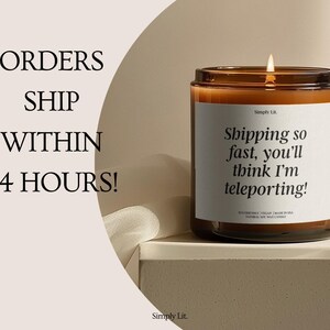 Personalized Housewarming Candle Realtor Closing Gift for New Homeowner Custom Thank You Gift for Hostess Smells Like Candle Name SL-0223 image 4