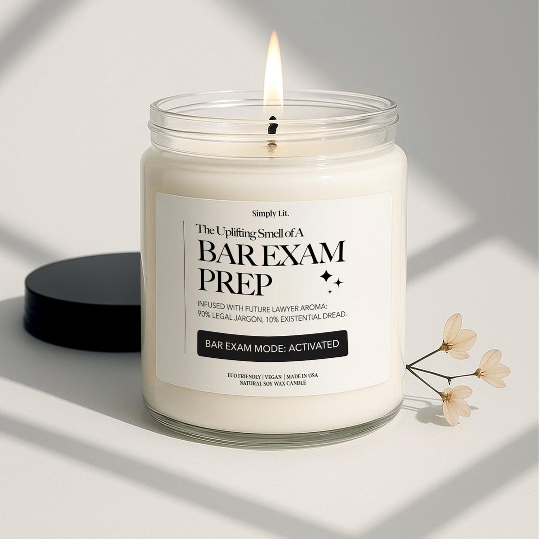 Bar Exam Prep Gift for Law School Graduate Gift for Law School Grad Bar ...