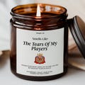 DnD Player Gift Nerdy Candle DM Christmas Gift for Dungeon Master Funny Tears of My Players Gamer Gift for Birthday Candle Husband SL-0374