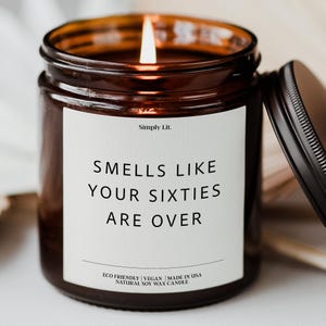 Personalized 70th Birthday Candle Funny Custom Sister Gifts For Best Friend Turning 70 Years Anniversary Gift For Women Bday Party SL-0246