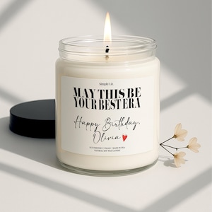 Best Friend Birthday Gifts Best Era Candle Birthday Candle Funny Candles Subtle Eras Gifts for Sister Gifts for Her Birthday BFF (SL-0005)