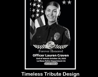 Custom Memorial Portrait Design (Digital Service)