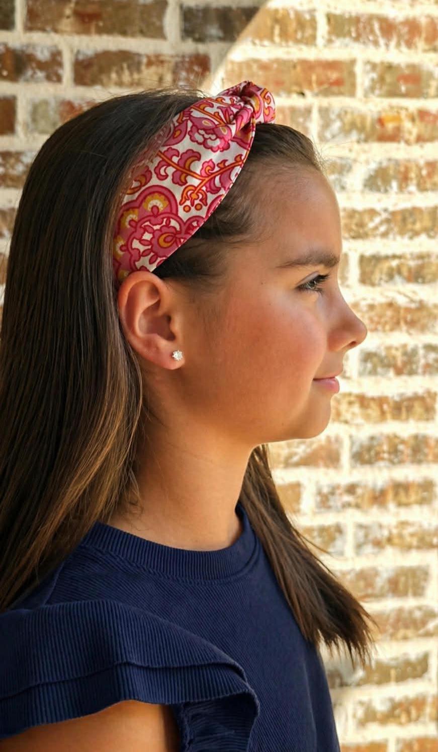 Ralph Lauren Navy Headband with Pink Polo Motif Ralph Lauren Active Pink Gray White Athletic Headband NWT | eBay main image 2