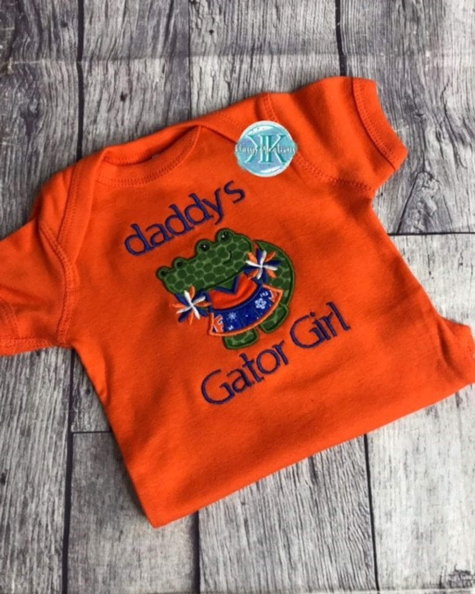 Florida gator baby girl Bodysuit Onesies® Florida gator Etsy