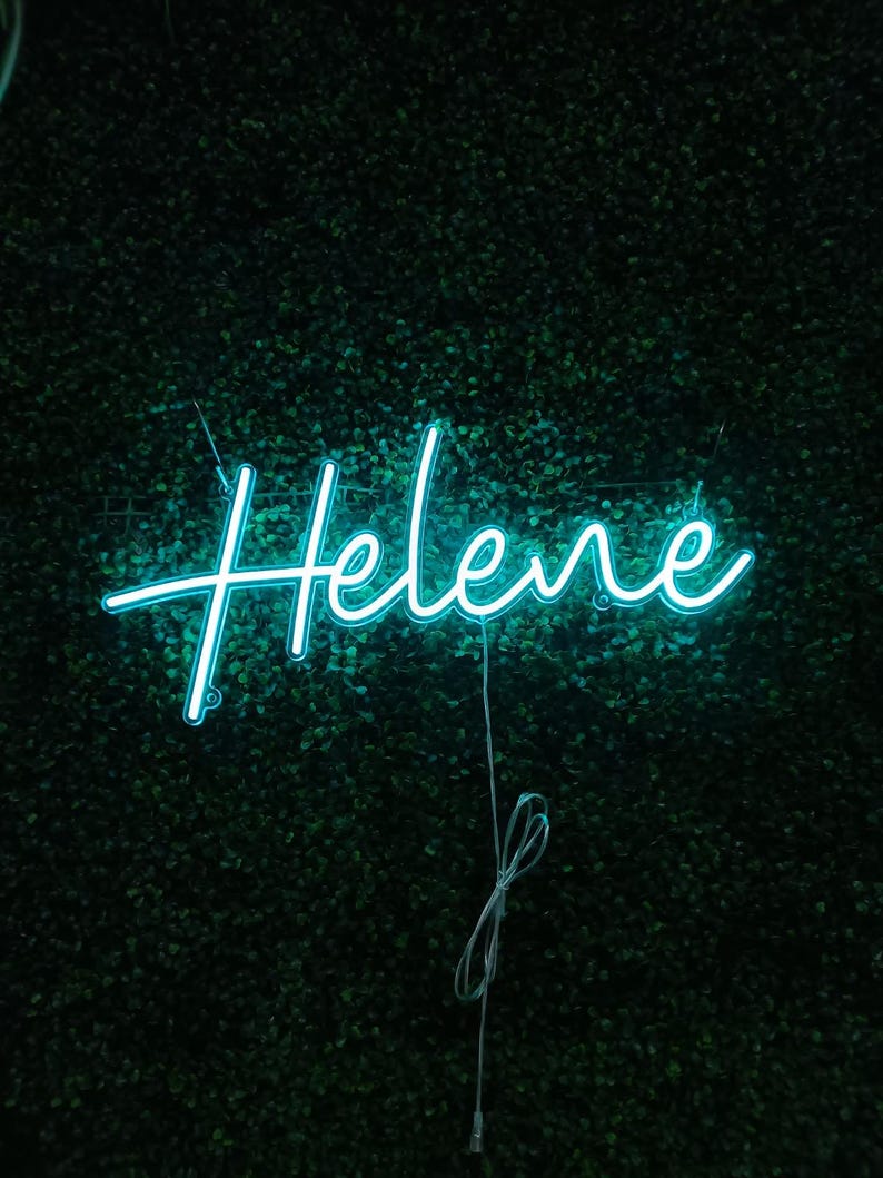 Neon Wedding Sign Last Name | Wedding LED Neon | Handmade in Germany | Photo Wall Decoration | Wedding Gift image 11