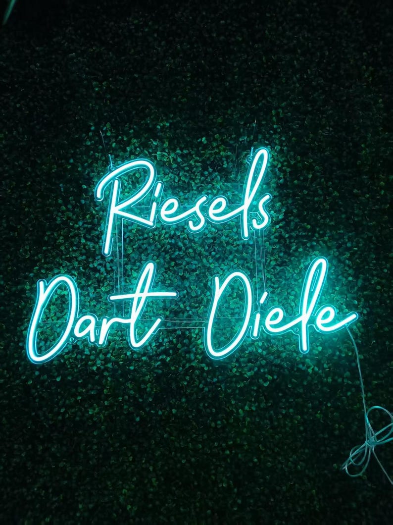 Neon Wedding Sign Last Name | Wedding LED Neon | Handmade in Germany | Photo Wall Decoration | Wedding Gift image 10