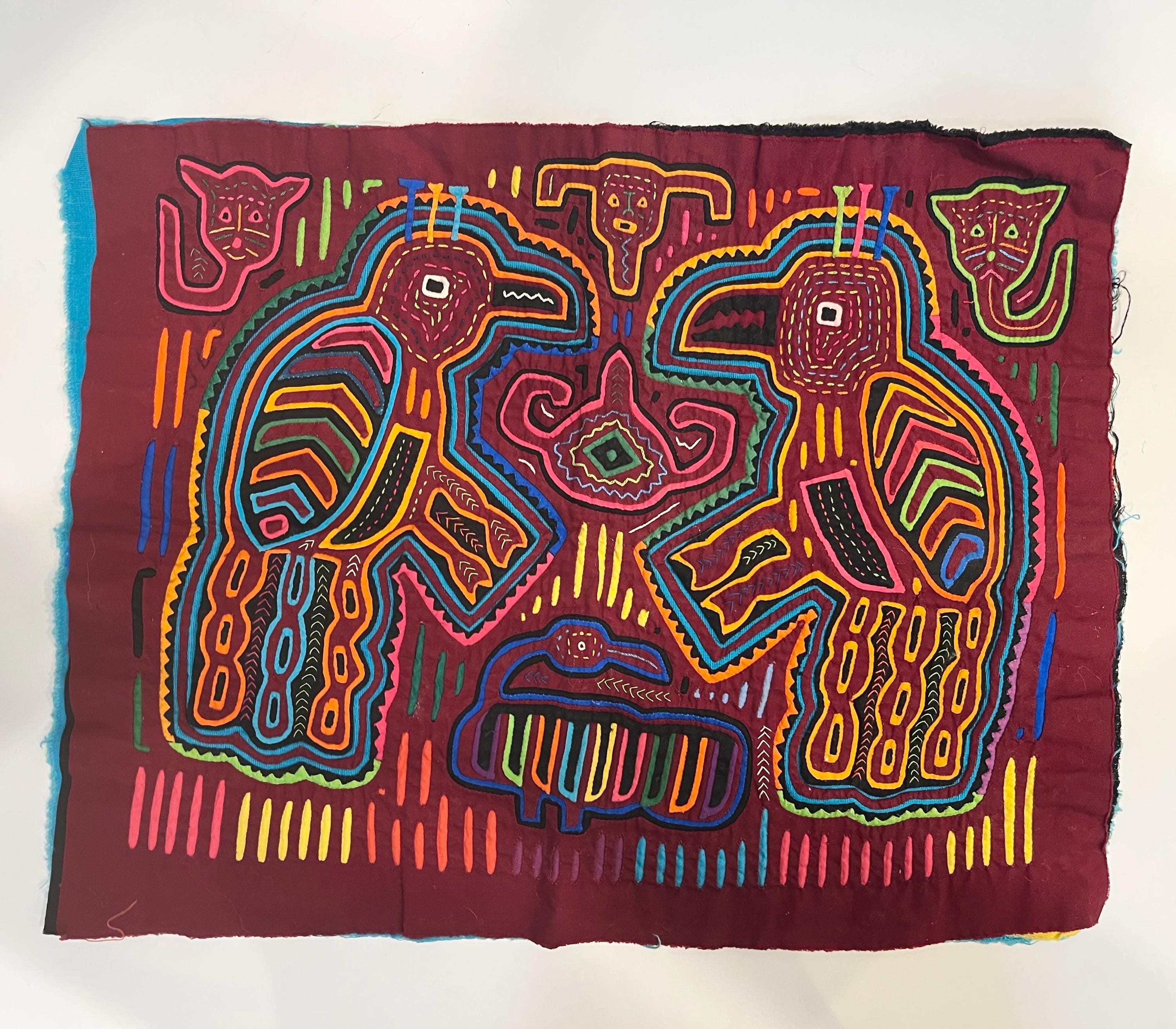 Vintage Mola Panama - Etsy