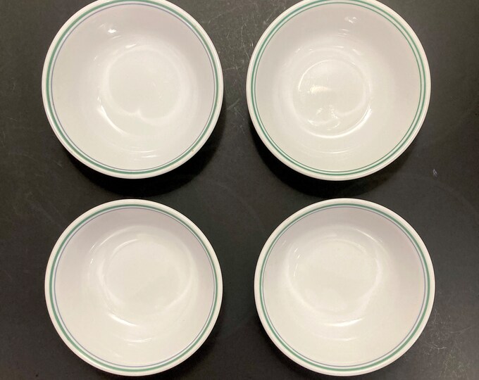 4 Corelle Sandstone AKA Beige Cereal Bowls, Made in the USA Etsy