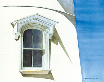 Azulejos de cerámica para la ventana del faro de Fort Point / Wendy Hazen