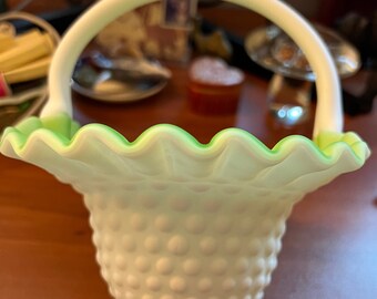 Kanawha Hobnail Basket Free Domestic Shipping