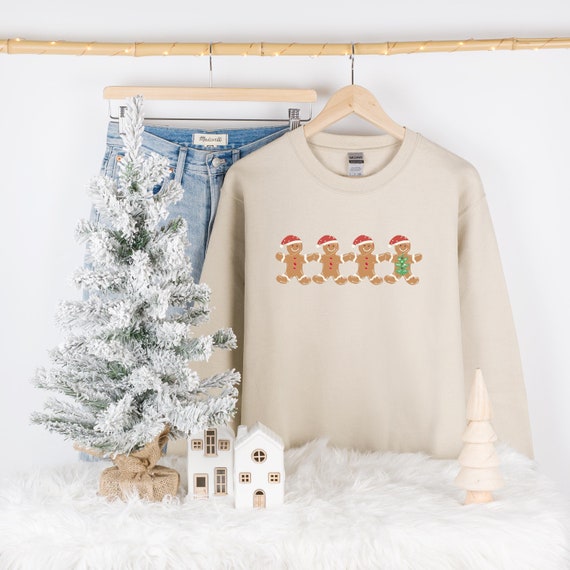 Lebkuchenmann Pullover Weihnachten Lebkuchen Männer Pullover