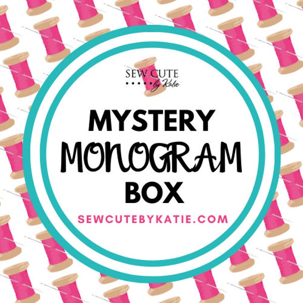 Mystery Monogram Box  Large Box