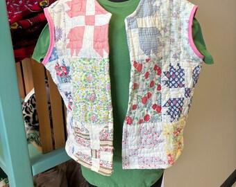 Vintage Quilt Vest