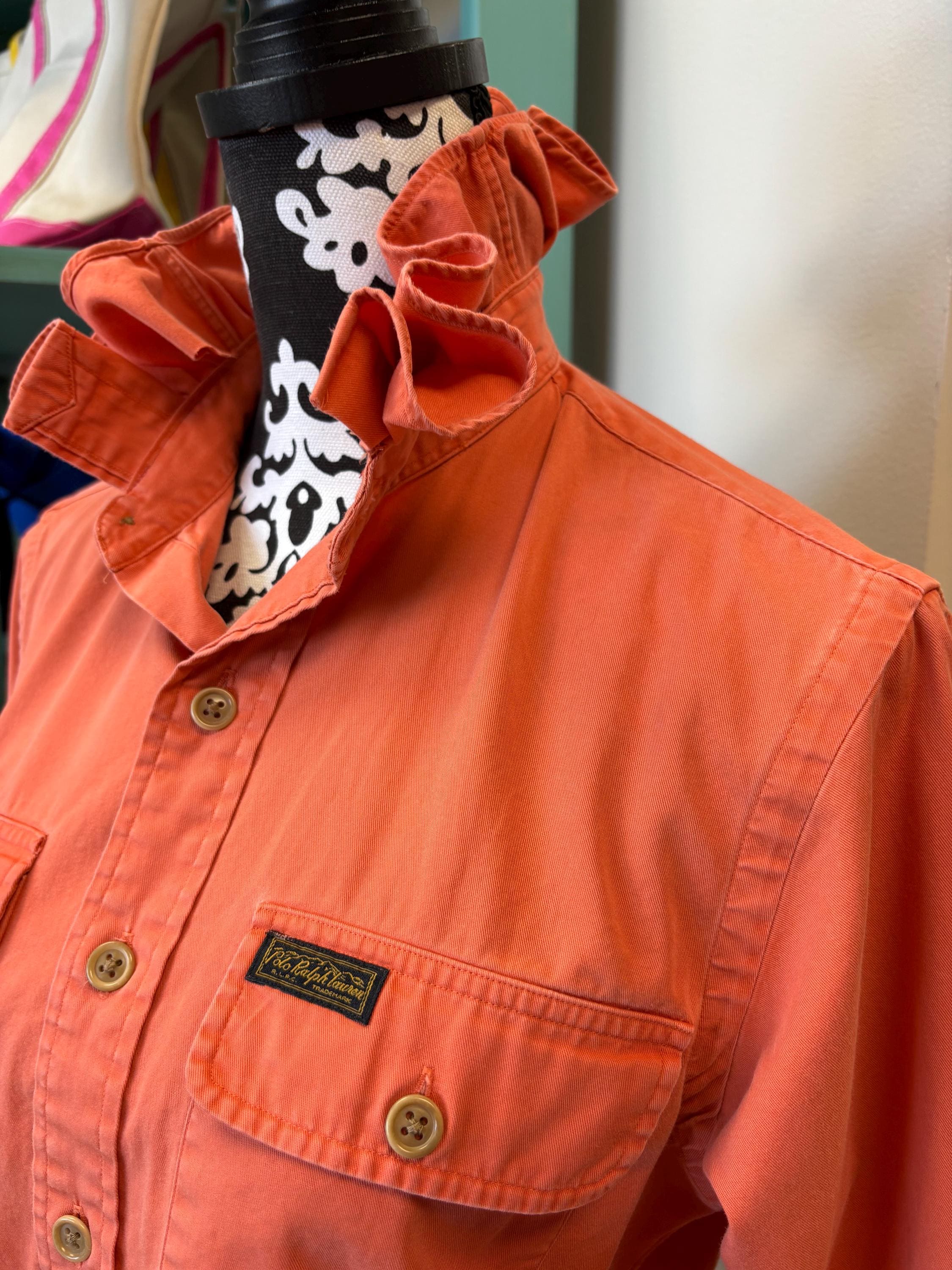 DISCOVERED×RALPH LAUREN リメイク 再構築 シャツ ポニー Upcycled 
