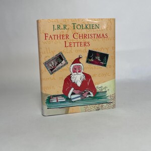 Cartas en miniatura de Papá Noel, escritas e ilustradas por J.R.R. Tolkien ~ Libro de regalo vintage con dibujos a color