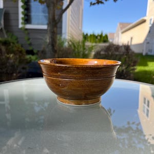 Unique Brown Bowl, 12oz Bowl, Soup Bowl, Cereal Bowl, Serving Bowl, Fruit Bowl, Salad Bowl, Mixing Bowl, Decor, Handmade Ceramic Pottery