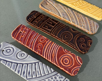 Ceramic Swirl Incense Holder: 5.5 inch Tray, Washable