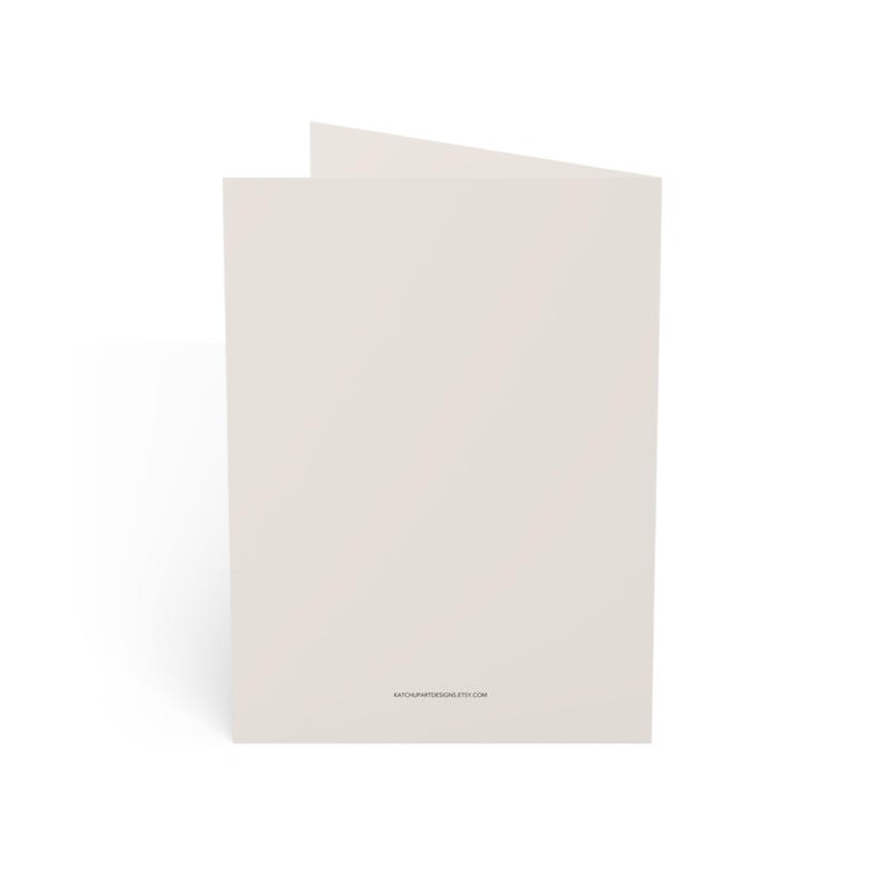 Kim Taehyung V of BTS Birthday Card Hand-drawn Doodle Happy Birthday Greeting Card | BTS V Birthday Card | Handwritten Stars Bday Card image 2
