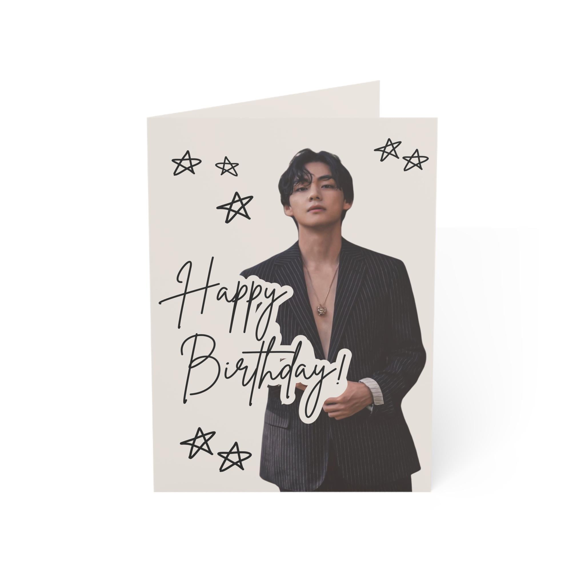 Bts jimin birthday card - Etsy 日本