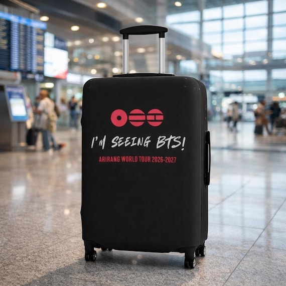 BTS World Tour Arirang 2026-2027 Luggage Cover, Bts-themed