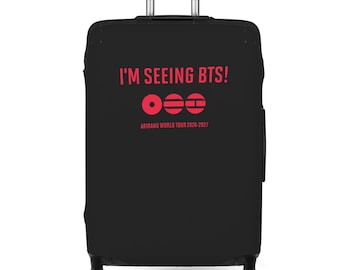 BTS World Tour Arirang 2026-2027 Gepäcküberzug, Kofferüberzug mit BTS-Thema, Kpop Reisezubehör