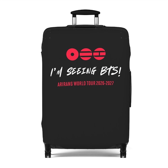 BTS World Tour Arirang 2026-2027 Luggage Cover, Bts-themed