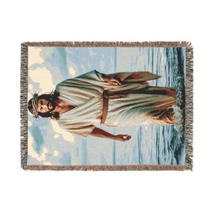 Christian Throw Blanket Religious Blanket for Women Men Faith-Based Gift Christian Home Decor Jesus-Inspired Blanket Christian Throw Blanket