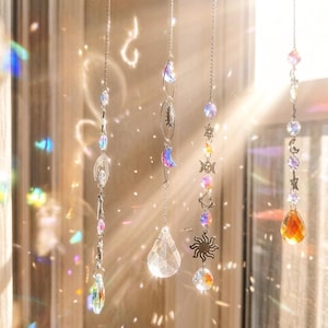 Atrapasol de cristal / Prisma de ventana arcoíris, regalo conmemorativo