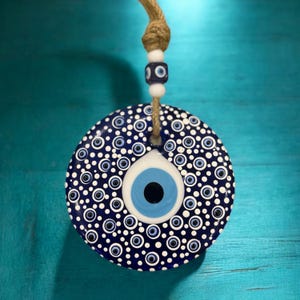 Böses Auge, Evil Eye Wandbehang, Wanddekor, Geschenk für Mutter, Schutz des Hauses, Geschenkideen für neues Zuhause, Nazar Amulett, Wohnkultur, Türkisches Auge