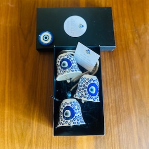 Evil Eye Door Decor, Evil Eye, Door Decoration With Charms, Good Luck, Gift For Her, House Protection, Evil Eye Decor For Doorways, Nazar