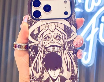 Uroczy futerał na telefon z motywem anime i kreskówkową kreskówką na iPhone'a 17 16 15 14 13 12 11 Pro Max, Samsunga S25 S23 FE, S21 S22 Plus S24 Ultra, Google Pixel 7 8 9 10