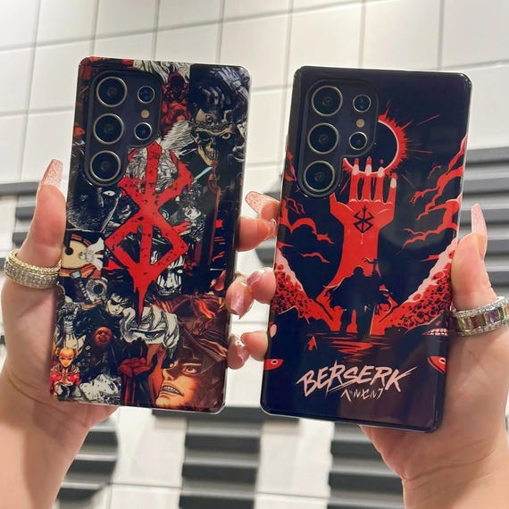 Stylish Anime Phone Case for iPhone 17 16 15 14 13 12 Pro Max , Samsung S26 S25 FE S23 S21 S22 Plus S24 Ultra , Google Pixel 7 8 9 10 Cases