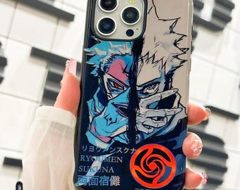 Neue Stilvolle Anime Handyhülle für iPhone 17 16 15 14 13 12 Pro Max Samsung S26 S25 FE S21 S22 S23 Plus S24 Ultra Google Pixel 7 8 9 10 Hüllen