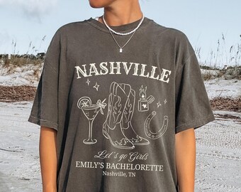 Custom Nashville Bachelorette Shirts, Rodeo Bachelorette, Cowgirl Bachelorette, Funny Bachelorette Shirts, Nashville Bridal Shirt