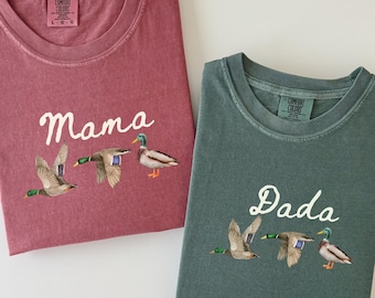 One Lucky Duck Shirts, 1st Birthday Shirt, Matching Family Duck Shirts, Mommy and Me Duck Outfit Shirts, First Duck Birthday, Fall Birthday