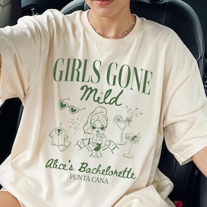 Girls Gone Mild Comfort Colors Tee: Bachelorette Party Shirt