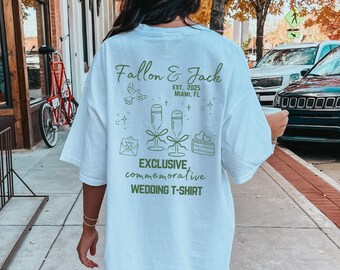 Custom Wedding Shirt Cocktail Wedding Tshirt Toss Wedding Merch Newly Wed Gifts I Got Sauced Shirt Custom Wedding Toss Funny Wedding Shirt