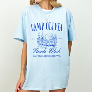 Camp Bachelorette Shirt: Retro Mountain Bride Tee