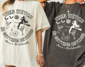 Mild Bach Halloween Bachelorette Party Shirts Bachelorette Weekend Trip Comfort Colors Bride or Die Halloween Bachelorette Shirt
