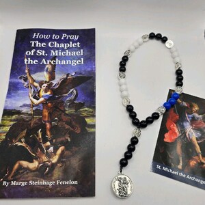 Chaplet of St. Michael Stretchy Bracelet