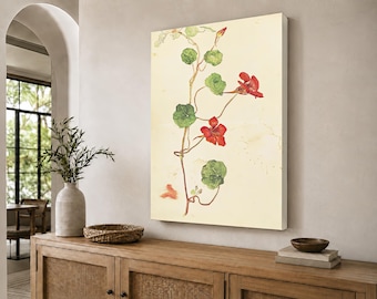 Hilma af Klint Botanical Drawing: 1.5" Gallery Canvas or Framed Art Print