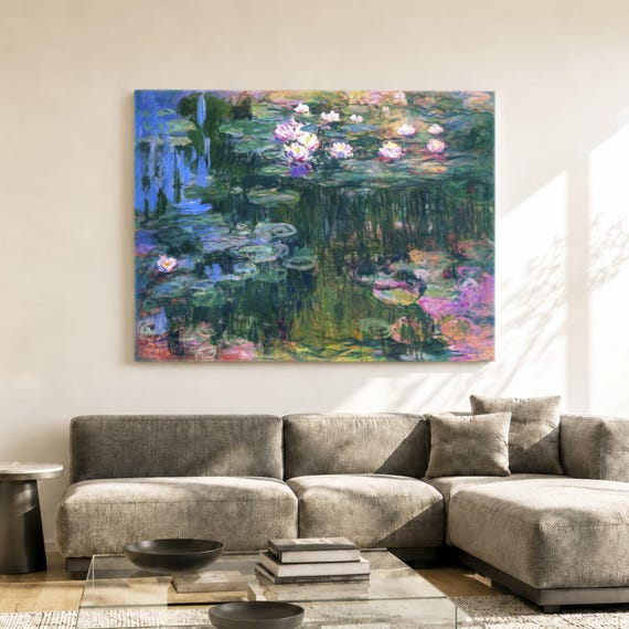Claude Monet Water Lilies | Archival Fine Art Print | Museum Grade Decor