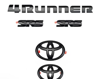 4Runner 5th Gen Blackout Emblem Overlay SR5 Off Road Limited Accessories, 2014-2024
