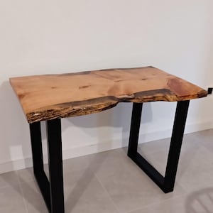 Side table, coffee table, natural wood table