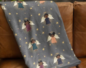 Manta de peluche Mi precioso ángel