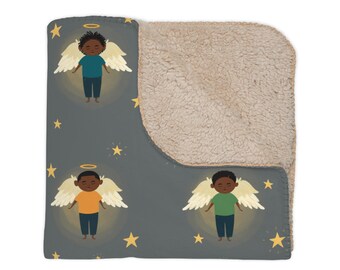 Manta Sherpa Mi dulce ángel