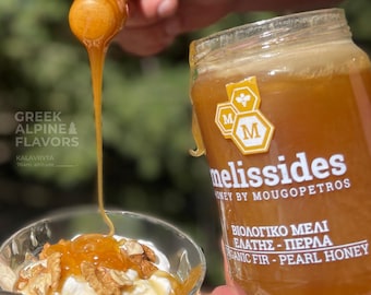 Pure Gold Honey Premium rare high-quality, Gourmet Honey from Helmos Mount Greece 500gr
