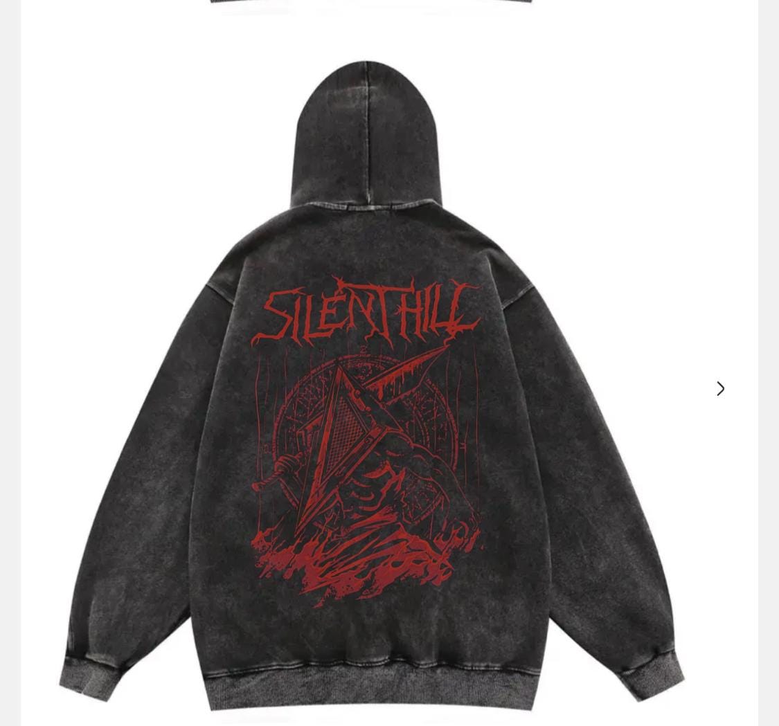 Vintage Silent Hill 2 Hoodie: Retro Horror, Oversized Fit - Etsy