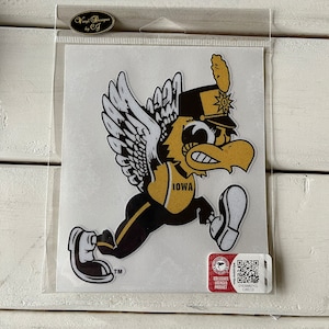 University of Iowa Hawkeye Marching Band with “Herky”  Vinyl Decal
