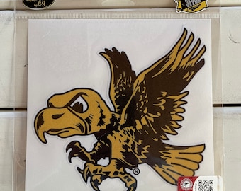 University of Iowa Old School Flying Herky.